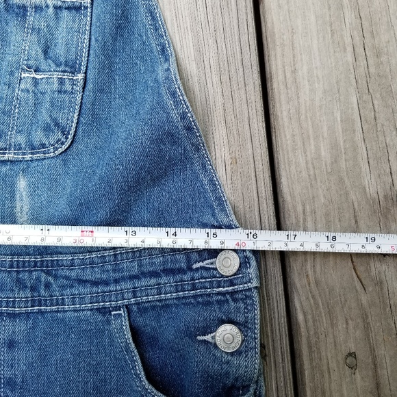 VINTAGE 1990s Jordache Denim Jeans Overalls XL - Picture 6 of 8